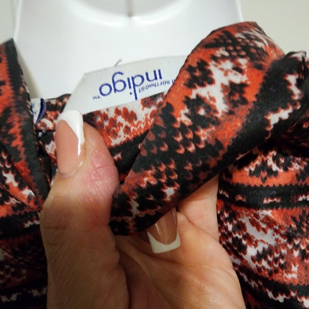 Índigo vest for women size M - Picture 3 of 4